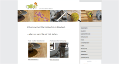 Desktop Screenshot of miller-holztechnik.de